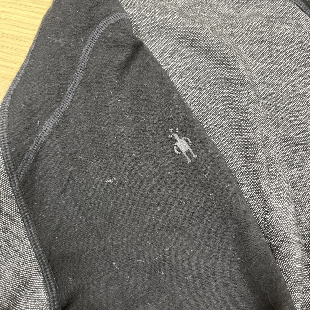 Smartwool Shirt Mens S Gray All Seaons Merino Wool Knit Base Layer Long Sleeve - Picture 11 of 11